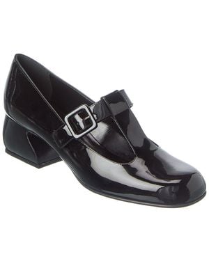Sergio Rossi Patent Pump - Black