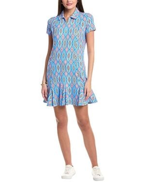 IBKUL Godet Dress - Blue
