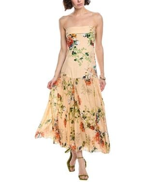 The Nu Vintage Azura Sleeveless Maxi Dress - Metallic