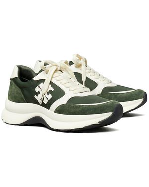 Tory Burch Suede Trainer - Green