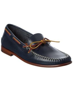J.McLaughlin Camden Leather Loafer - Blue
