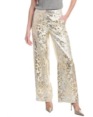 Lafayette 148 New York Sullivan Silk-Blend Pant - Natural