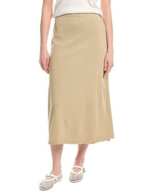 Eileen Fisher A-Line Skirt - Natural