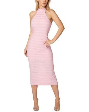 Bebe Midi Dress - Pink