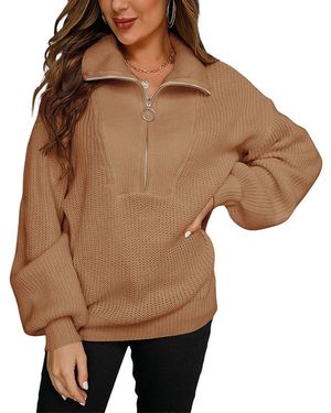 ENJOY PETRA Pullover - Brown