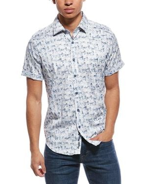 Robert Graham Makemo Woven Shirt - Blue