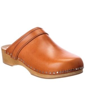 Isabel Marant Thalie Leather Mule - Brown