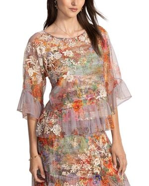 Johnny Was Mae Top - Red