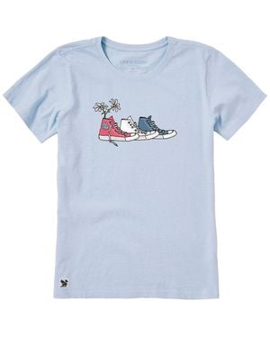 Life Is Good. Crusher Lite T-Shirt - Blue
