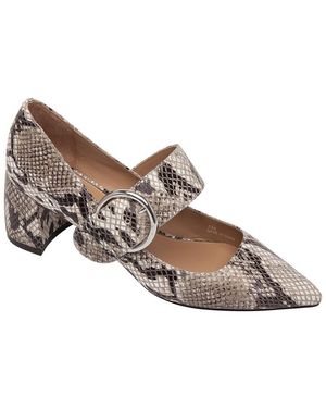 Linea Paolo Burton2 Leather Pump - Brown