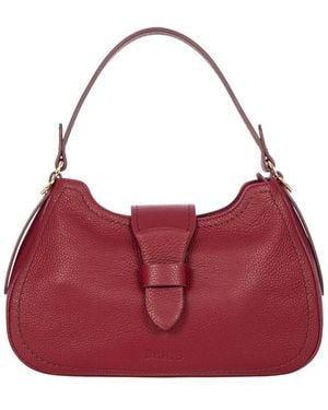 Bric's Bric’S Iris Medium Leather Handbag - Red