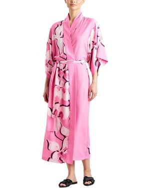 Natori Orchida Robe - Pink