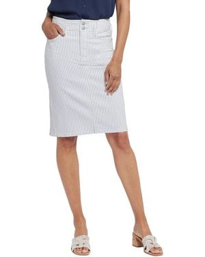 NYDJ Skirt Mini Skirt - Blue