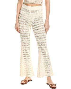 LNA Bianca Crochet Pant - Natural