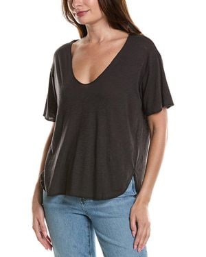 Project Social T Robby Scoop Neck T-Shirt - Black