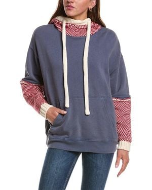 Free People Snug Bonnet Sweatshirt - Blue