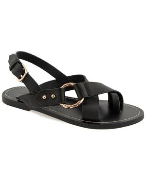 Rebecca Minkoff Jayla Leather Sandal - Black