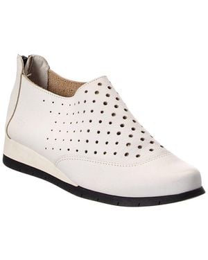 Arche Sitzu Leather Trainer - White