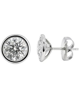 Prince Diamond & Jewelry 14K 5.00 Ct. Tw. Lab-Grown Diamond Stud Earrings - Metallic