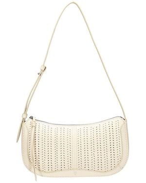 Frye Stella Leather Baguette - Natural