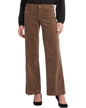 NYDJ Teresa Elmwood Wide Leg Jean - Brown