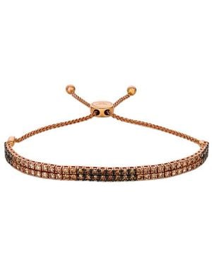 Le Vian Le Vian Euphoria Chocolate 14K 3.00 Ct. Tw. Diamond Bolo Bracelet - White