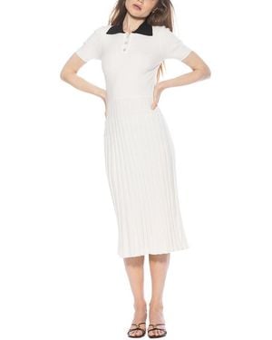 Alexia Admor Lanie A-Line Dress - White