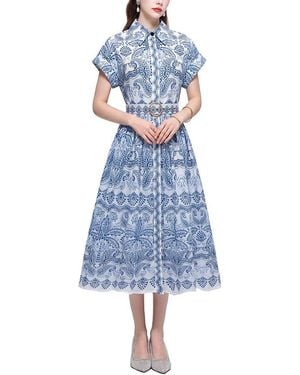 Kaimilan Shirt Dress - Blue
