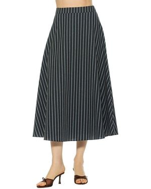 Alexia Admor Hunter A Line Skirt - Blue