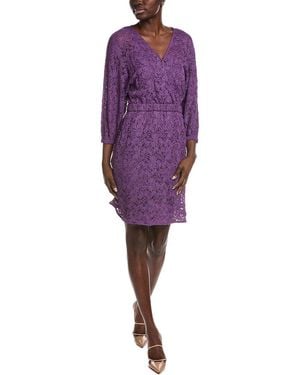 BOSS Hugo Desdemona Mini Dress - Purple