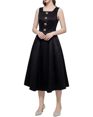 DZA Midi Dress - Black