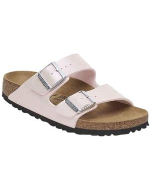 Birkenstock Arizona Birko-Flor Nubuck Sandal - White