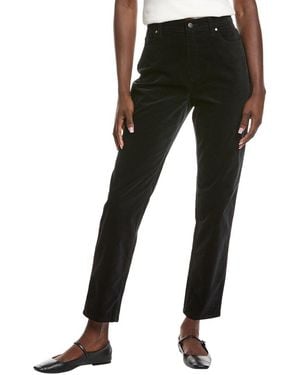 Eileen Fisher High-Waist Slim Jean - Black