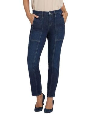 NYDJ Margot Midnight Breeze Girlfriend Jean - Blue