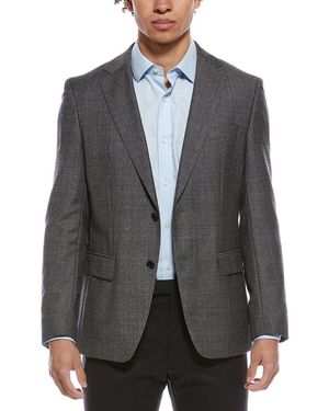 BOSS Hutson Wool Blazer - Grey