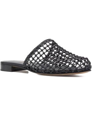 Ferragamo Leather Mule - Black