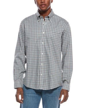 Brooks Brothers Pattern Button Shirt - Gray