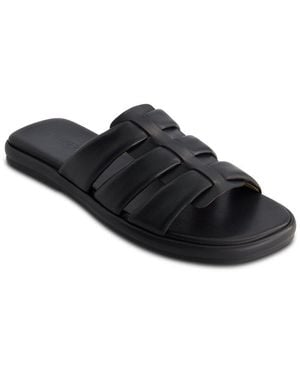 Bernardo Tamer Leather Sandal - Black