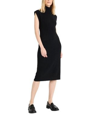 Luxely Midi Jumper Dress - Black