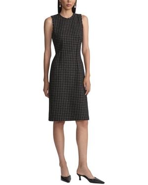 Lafayette 148 New York Harpson Wool-Blend Dress - Black