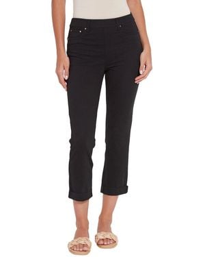 Lyssé New York Emmy Toothpick Straight Leg Jean - Black