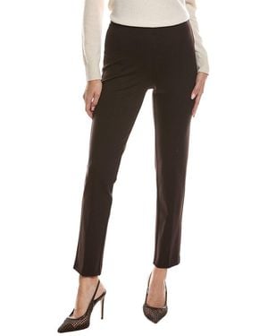 Tahari Slim Leg Pant - Black