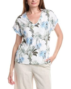 Tommy Bahama Kauai Palisade Palms T-Shirt - Blue
