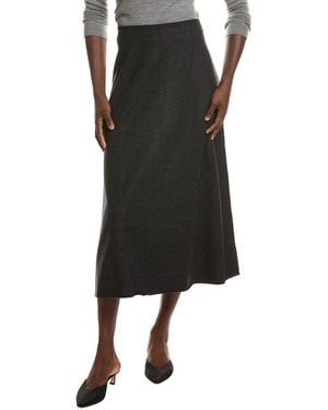 Eileen Fisher Petite Wool Skirt - Black