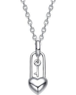 Rachel Glauber Pendant Necklace - Metallic