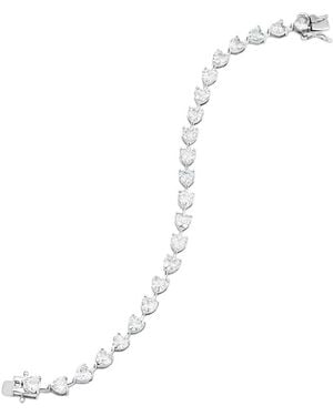 Savvy Cie Cz Tennis Bracelet Bracelet - White