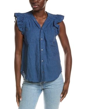 J.McLaughlin Olivia Blouse - Blue