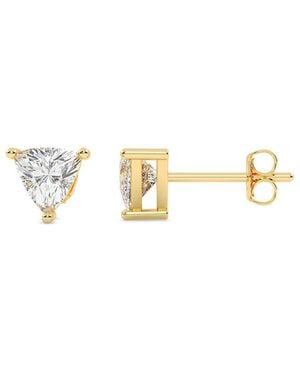 Lab Grown Diamonds 14K 0.25 Ct. Tw. Lab-Grown Diamond Earrings - Metallic