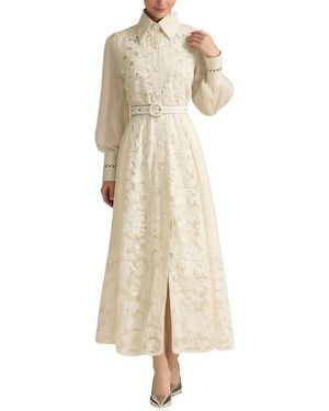 Vincent Midi Dress - Natural