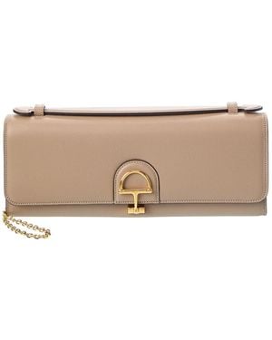 Gucci 73 Leather Clutch - Brown